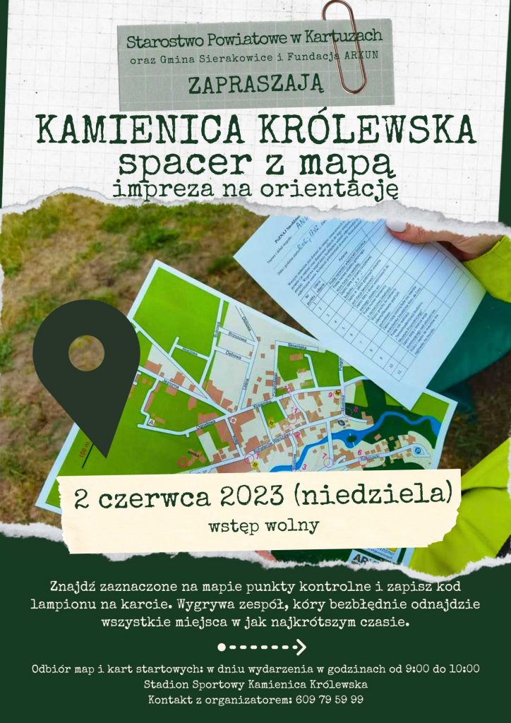 Spacer z mapą Kamienica Królewska