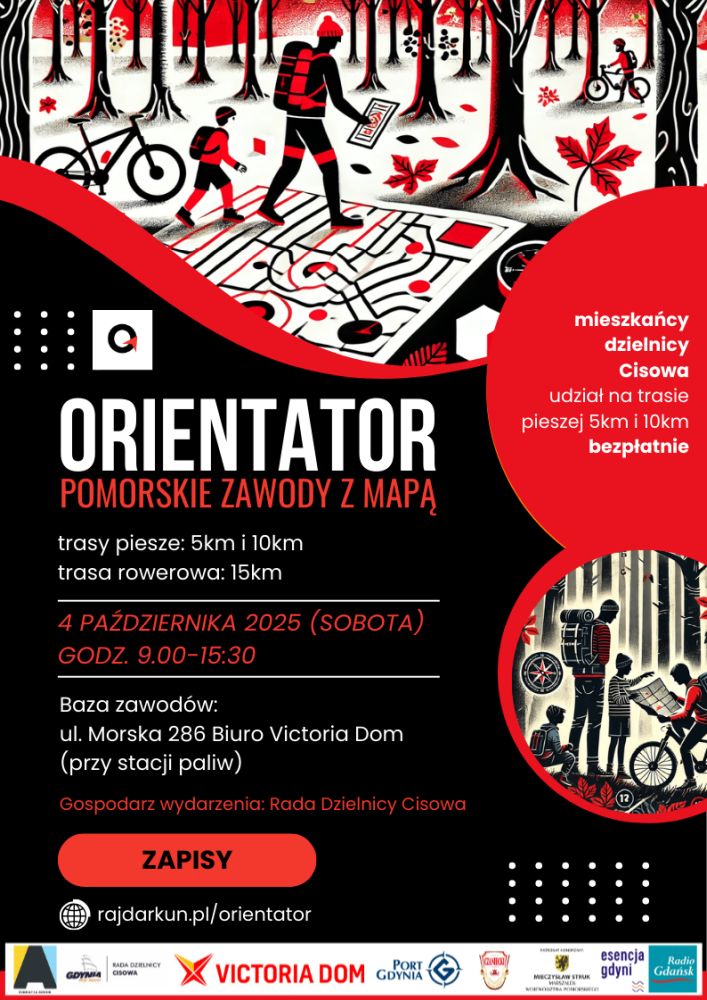 ORIENTATOR pomorskie zawody z mapą [ jesień 25 ]